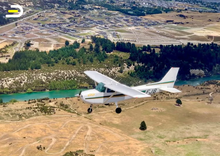 Wanaka U-fly Adventures - Trail Flight - 瓦纳卡 U-fly开飞机体验