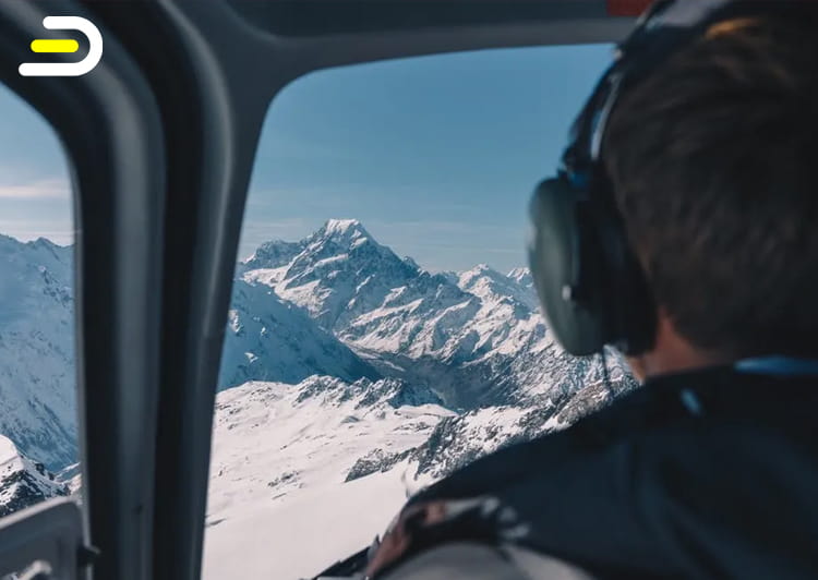 INFLITE Mt Cook - Glacier Highlights (Helicopter) - 45min - 塔斯曼冰川 直升飞机观景飞行（含冰川着陆）