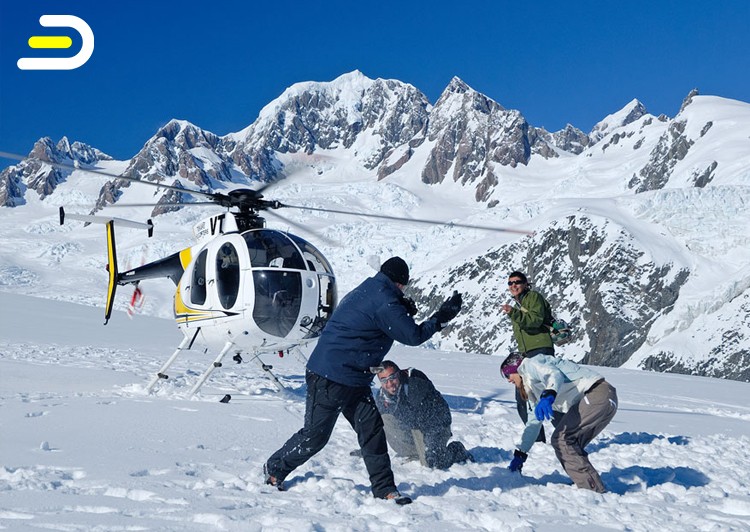 HeliService - Fox Glacier Snow Landing - 20 minutes - 福克斯冰川 20分钟景观飞行（含雪地降落）