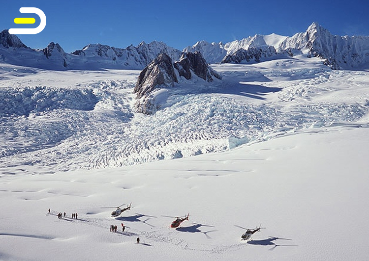 HeliService - Twin Glacier - 30 minutes (ex Fox Glacier) - 福克斯&弗朗兹约瑟夫冰川 双冰川30分钟景观飞行（含雪地降落）