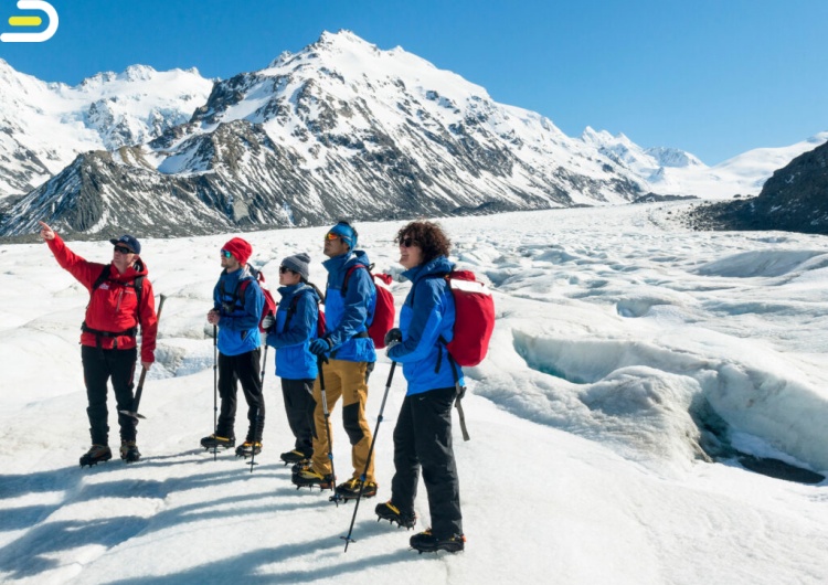 Mt Cook Glacier Guiding - THE WIGLEY Top of the Tasman Glacier Hike 塔斯曼冰川雪地健行